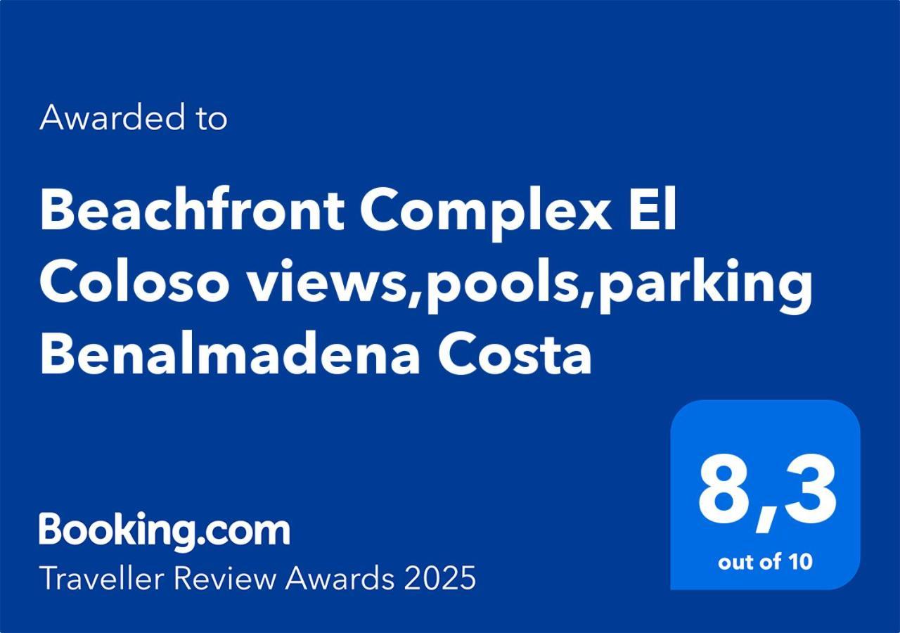 Beachfront Complex El Coloso Views,Pools,Parking Benalmadena Costa 外观 照片